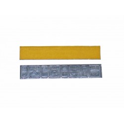 CLIPPER ГРУЗИК 0042 штампованный тонкий на желтой ленте 60гр. (набор 50шт.)