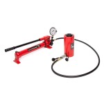 Гидравлический цилиндр (домкрат) с полым штоком, однополостной 30 т, ход 100 мм HRH-CY06030100