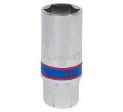 Головка свечная шестигранная 1/2, 21 мм, магнитный фиксатор KING TONY 466521C