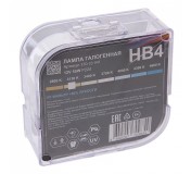 Автолампа HB4/9006 (55) P22d +50% (бокс, 2шт) 12V MEGAPOWER /1/10