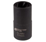 Головка для поврежденного крепежа 1/2, 17 мм AFFIX AF10930017