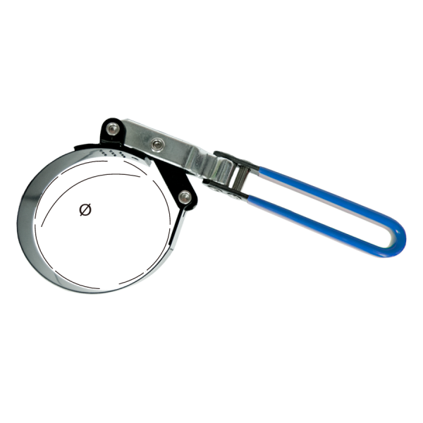 Съемник масляных фильтров, 120-134 мм, ленточный KING TONY 9AE31-134