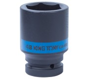 Головка торцевая ударная глубокая шестигранная 1, 48 мм KING TONY 843548M