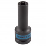 Головка торцевая ударная глубокая TORX Е-стандарт 3/4, E18, L = 110 мм KING TONY 647518M