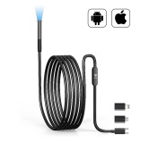 Видеоэндоскоп USB, 2Мп, 1920x1080, 1м, 7.9 мм зонд iCartool IC-V801