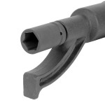 Гайковерт редукторный грузовой 1:58 в пластиковом кейсе, 3800 Нм WDK-736