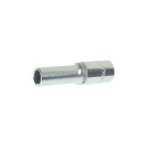 Головка торцевая 11мм 1/2" 12-гранная глубокая L=80мм ЭВРИКА  /1/20 ER-91504-12