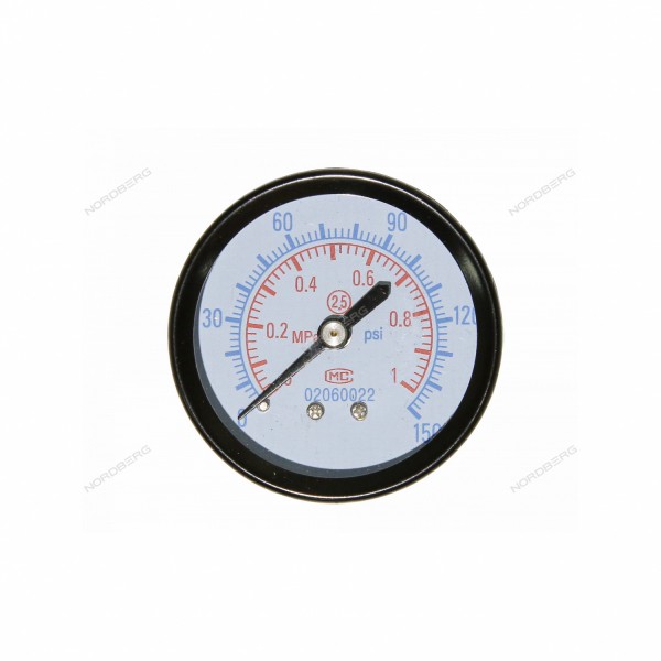 Манометр для NP8214, NP8414 Ø50 NORDBERG NP8214/NP8414#PG