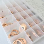 Набор медных шайб, 580 шт WDK-214069