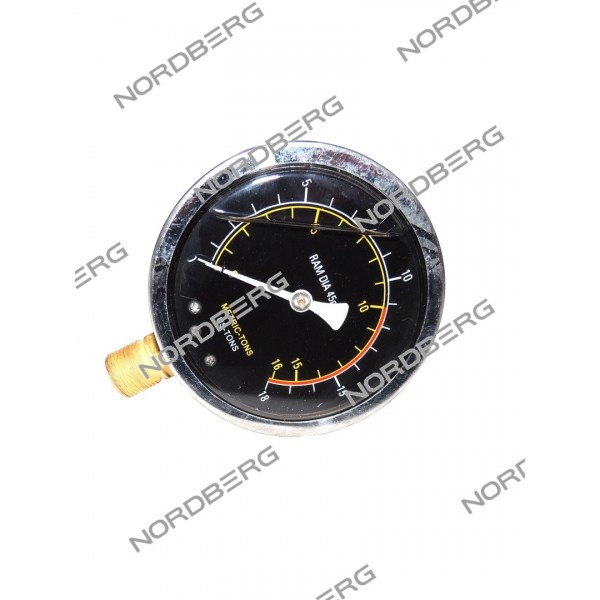 Манометр радиальный глицеринонаполненный для пресса N3610 N3610#PG