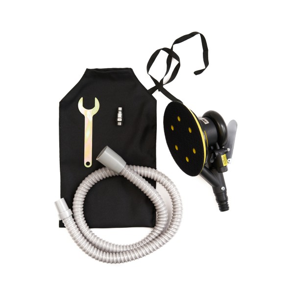 Шлифмашина полировальная пневматическая , 150мм, 10000об/мин, с отсосом RT-2133S-6