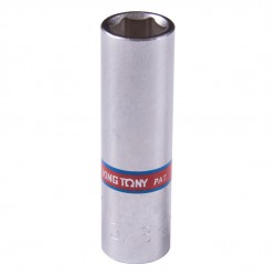 Головка торцевая глубокая шестигранная 1/4, 3/8, дюймовая KING TONY 223512S