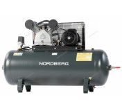 Компрессор поршневой с ременной передачей 380В, ресив. 270л, 880л/мин NORDBERG NCP300/880