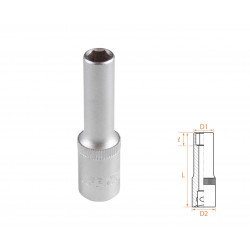 Головка торцевая глубокая шестигранная 3/8, 8 мм AFFIX AF00130008