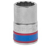 Головка торцевая стандартная двенадцатигранная 1/2, 16 мм KING TONY 433016M