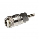 Быстроразъем пневматический :с клапаном "елочка" 6мм ЭВРИКА /1/10 ER-SE1-2SH