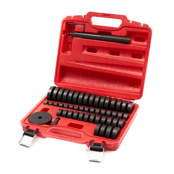 Набор оправок для выпрессовки подшипников, втулок, сальников, 52 предмета ST026