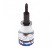 Насадка (бита) торцевая 3/8, Torx, T10, L = 50 мм, с отверстием KING TONY 302710