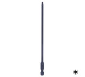 Вставка (бита) торцевая 1/4, Torx, Т9, 150 мм, для шуруповерта KING TONY 711509T