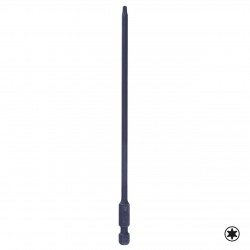 Вставка (бита) торцевая 1/4, Torx, Т9, 150 мм, для шуруповерта KING TONY 711509T