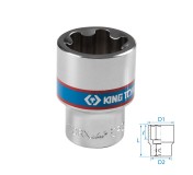 Головка торцевая TORX Plus 1/2, EP30, L = 45 мм KING TONY 433E30M