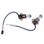 Автолампа H3 (55) PK22s +50% (бокс, 2шт) 12V MEGAPOWER /1/10 M-37033013