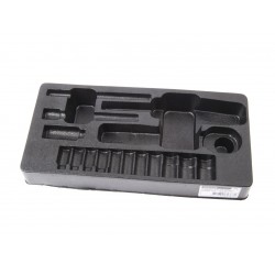 Ложемент для наборов торцевых головок 2516MR, 2516SR, PVC KING TONY 84251610B