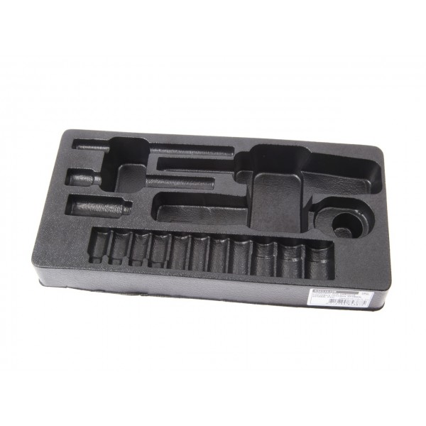 Ложемент для наборов торцевых головок 2516MR, 2516SR, PVC KING TONY 84251610B