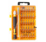 Набор вставок (бит) 4 мм, PH, PZ, Hex, Torx, Slotted, прецизионных, 32 предмета TOLSEN TT20047s