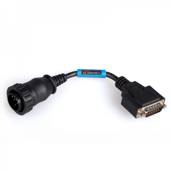 Разъем для Launch X431 - SsangYong 14 pin N00227