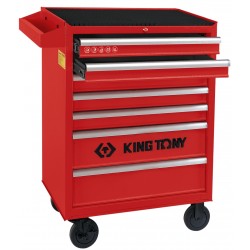 Тележка инструментальная, 7 выдвижных ящиков, CLASSIС KING TONY 87434-7B