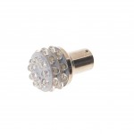 Автолампа P21W (BA15s) 27 LED WHITE 6000K 189лм  24V MEGAPOWER /10 /100 M-56264W-24