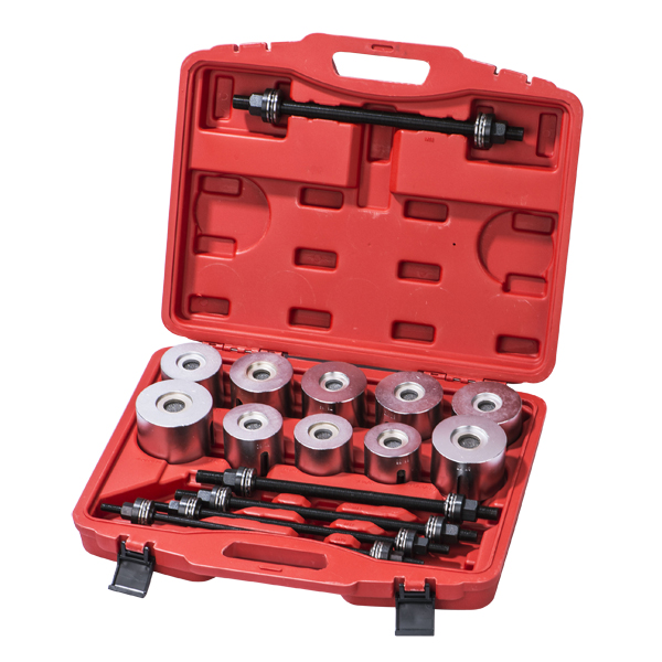 Набор для монтажа и демонтажа подшипников и сайлентблоков, 27 предметов ST028