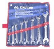 Набор рожковых ключей, 6-22 мм, 8 предметов KING TONY 1108MR