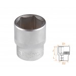 Головка торцевая стандартная шестигранная 1/2, 24 мм AFFIX AF00040024