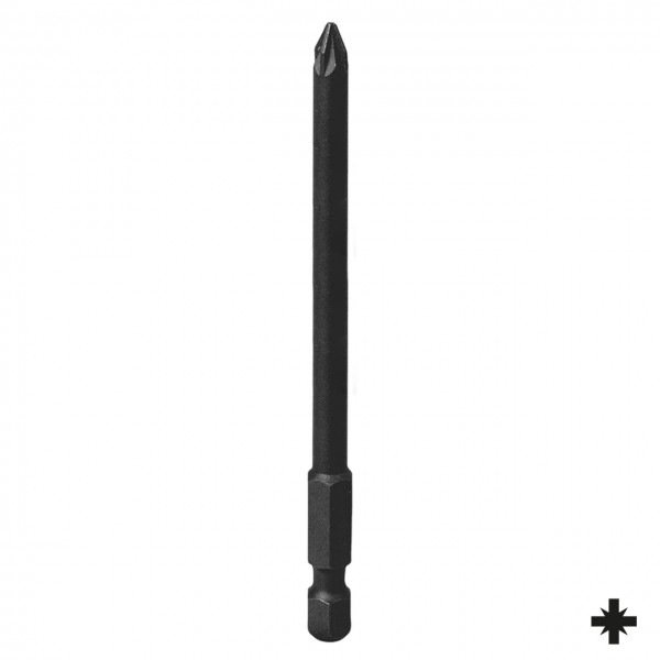 Вставка (бита) торцевая 1/4, Pozidriv, PZ1, 90 мм, для шуруповерта KING TONY 719001Z