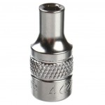 Головка торцевая 4мм 1/4 6-гранная L=25мм LIGE LG-22104