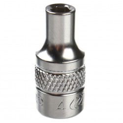 Головка торцевая 4мм 1/4 6-гранная L=25мм LIGE