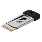 Стальной скребок со сменным выдвижным лезвием WDK-65018