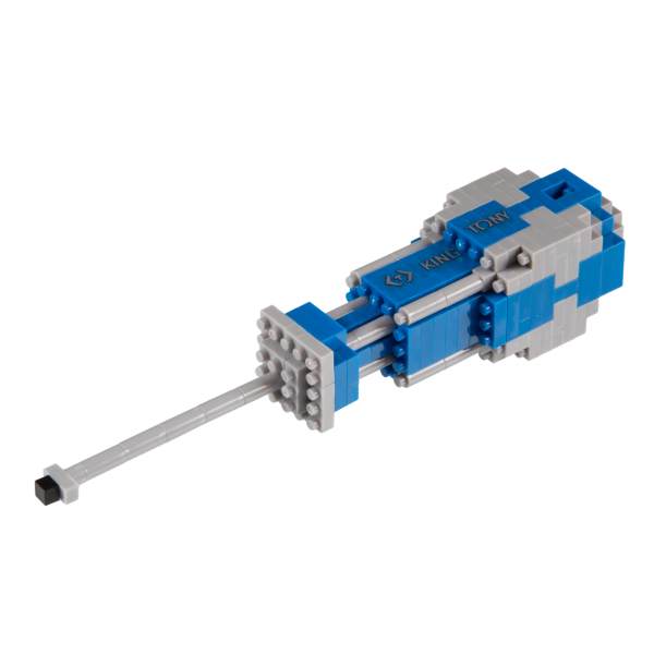 Конструктор пластмассовый бренда KING TONY, отвертка шлицевая KING TONY TS1012