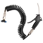 Пистолет продувочный 10 бар, шланг и фитинг-переходник в комплекте OPT-7005