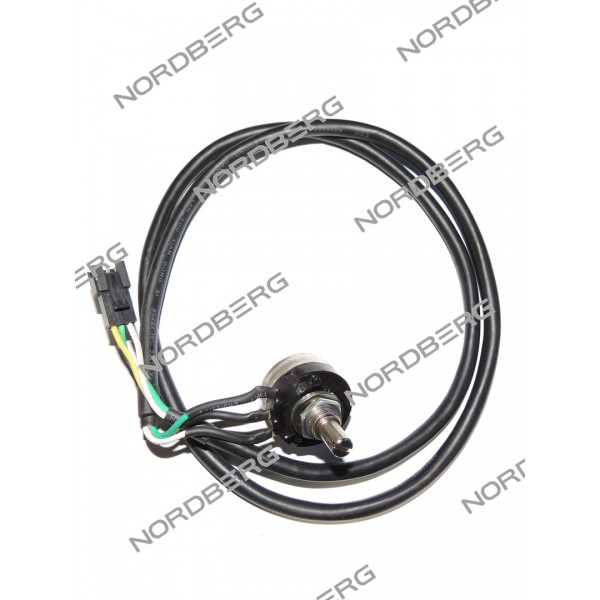 NORDBERG ЗАПЧАСТЬ ШЛЕЙФ ЛИНЕЙКИ ШИРИНЫ (разъем-мам) для 4523A 4523A#GAUGESENS-CABLE