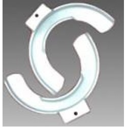 Ремкомплект для стяжки пружин 100-00008C, скоба стяжная 125 - 215 мм, 2 шт МАСТАК 100-00008CR03