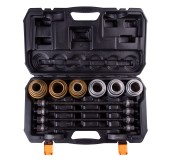 Набор оправок для монтажа и демонтажа сайлентблоков, кейс, 26 предметов AFFIX AF11020026C