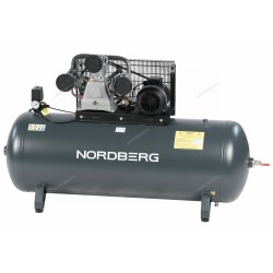 Компрессор поршневой с ременной передачей 380В, ресив. 500л, 950л/мин NORDBERG NCP500/950