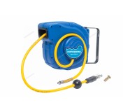 Шланг воздушный на катушке ПВХ диам. 10x16мм 14+1 м (15 м) NORDBERG 2115-10