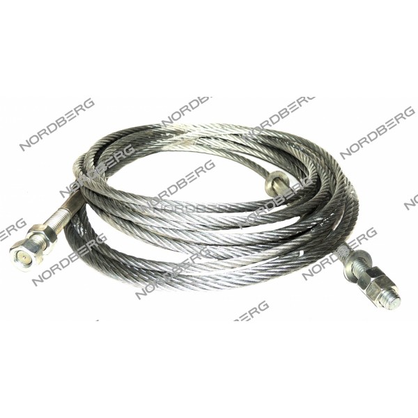 Трос для подъемника 4440T (L=3025мм) NORDBERG 4440T#R3025