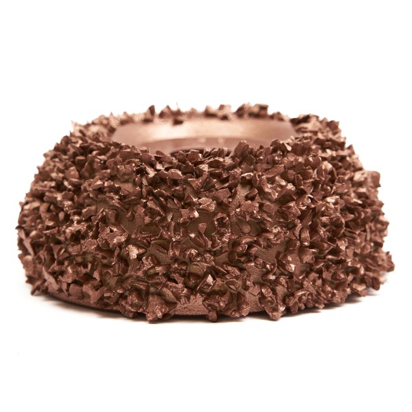 Полусфера шероховальная, Ø50x19мм, AH 9,5мм, 16 Grit NS05-6116