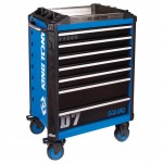 Тележка инструментальная, 7 выдвижных ящиков, SQUAD KING TONY 87SQ31-7B-BK