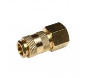 Быстроразъем пневматический ER-BSE1-4SF:с клапаном с внутренней резьбой 1/2" (латунь) ЭВРИКА /1/10